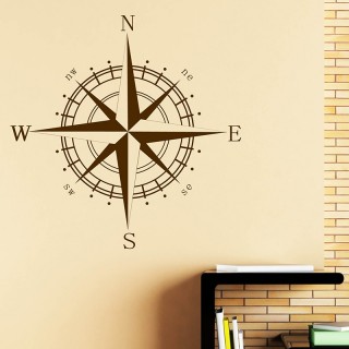 Compass Wall Sticker